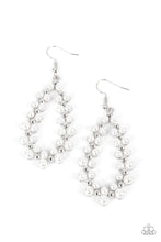Load image into Gallery viewer, paparazzi-accessories-absolutely-ageless-white-earrings
