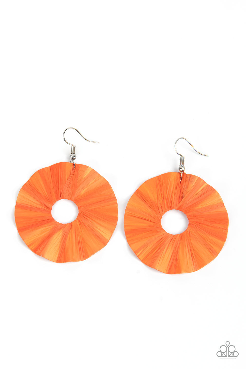 paparazzi-accessories-fan-the-breeze-orange-earrings