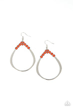 Load image into Gallery viewer, paparazzi-accessories-festive-fervor-orange-earrings
