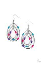 Load image into Gallery viewer, paparazzi-accessories-rippling-rapport-multi-earrings
