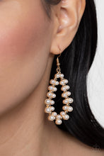 Load image into Gallery viewer, Absolutely Ageless - Gold Earrings - Paparazzi Jewelry
