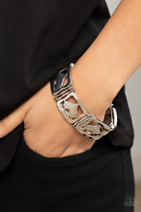 Legendary Lovers - Silver Bracelet - Paparazzi Jewelry