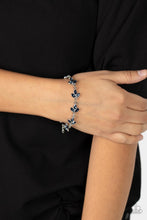 Load image into Gallery viewer, Gala Garland - Blue Bracelet - Paparazzi Jewelry
