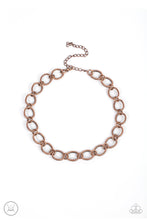 Load image into Gallery viewer, paparazzi-accessories-90s-nostalgia-copper-necklace
