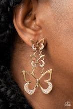 Load image into Gallery viewer, Flamboyant Flutter - Multi Post Earrings - Paparazzi Jewelry
