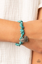 Load image into Gallery viewer, Love You to Pieces - Blue Bracelet - Paparazzi Jewelry
