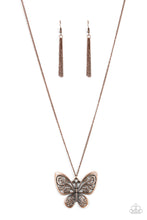 Load image into Gallery viewer, paparazzi-accessories-butterfly-boutique-copper-necklace

