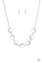 Load image into Gallery viewer, paparazzi-accessories-blissfully-bubbly-white-necklace
