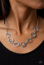 Load image into Gallery viewer, Blissfully Bubbly - Blue Necklace - Paparazzi Jewelry
