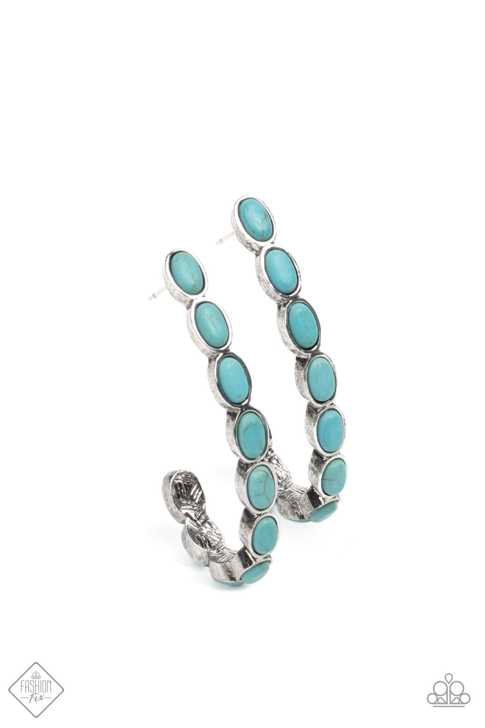 paparazzi-accessories-kick-up-a-sandstorm-blue-earrings