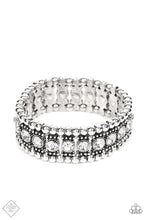 Load image into Gallery viewer, paparazzi-accessories-ritzy-reboot-white-bracelet
