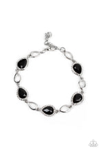 Load image into Gallery viewer, paparazzi-accessories-timelessly-teary-black-bracelet
