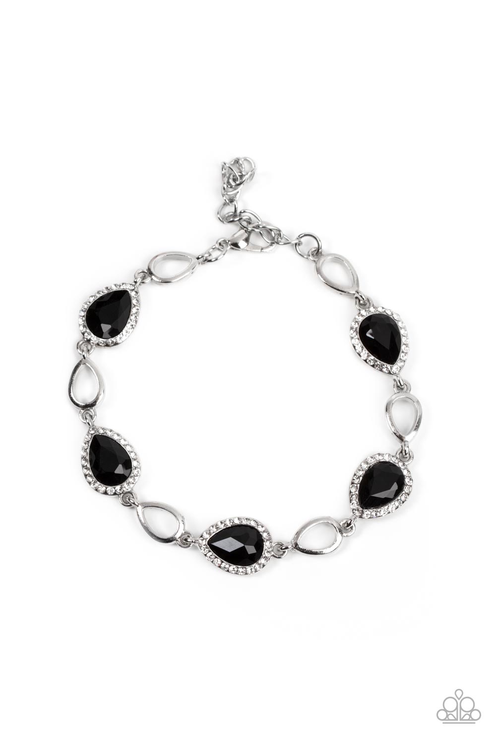 paparazzi-accessories-timelessly-teary-black-bracelet
