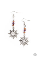 Load image into Gallery viewer, paparazzi-accessories-sunshiny-days-purple-earrings

