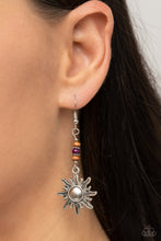 Load image into Gallery viewer, Sunshiny Days - Purple Earrings - Paparazzi Jewelry
