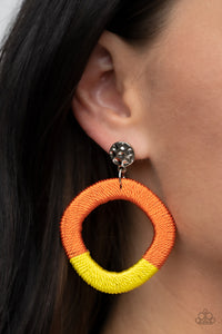 Thats a WRAPAROUND - Multi Post Earrings - Paparazzi Jewelry