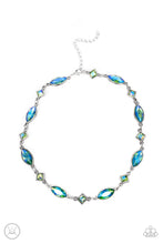 Load image into Gallery viewer, paparazzi-accessories-prismatic-reinforcements-green-necklace
