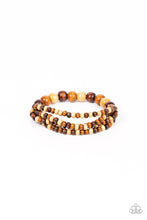 Load image into Gallery viewer, paparazzi-accessories-oceania-oasis-brown-bracelet
