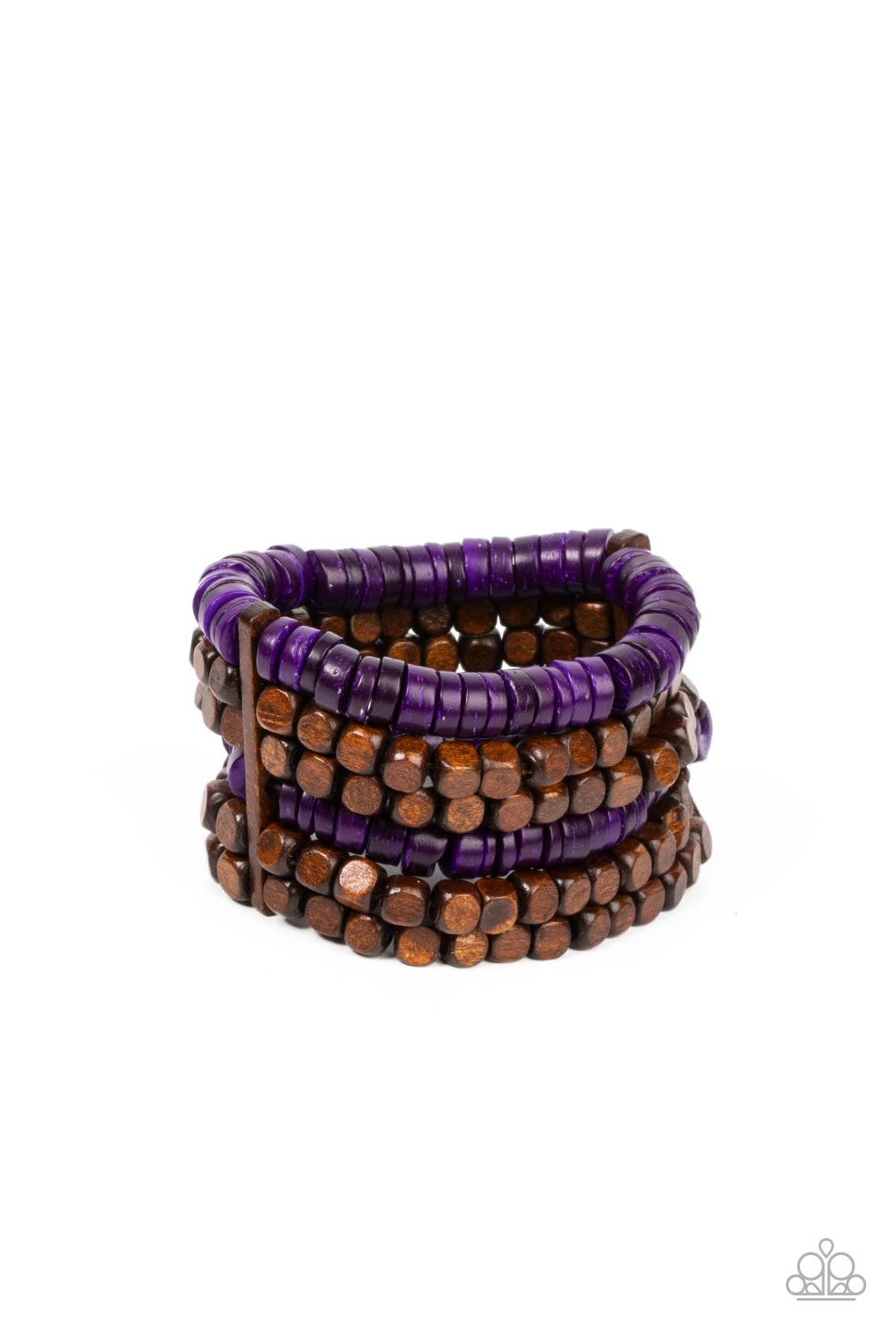 paparazzi-accessories-fiji-fiesta-purple-bracelet