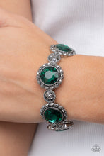 Load image into Gallery viewer, Palace Property - Green Bracelet - Paparazzi Jewelry
