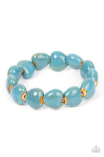 Load image into Gallery viewer, paparazzi-accessories-glaze-a-trail-blue-bracelet
