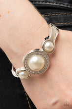 Load image into Gallery viewer, Debutante Daydream - White Bracelet - Paparazzi Jewelry

