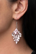 Load image into Gallery viewer, Stellar-escent Elegance - Pink Earrings - Paparazzi Jewelry
