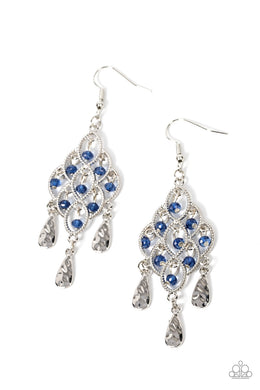 paparazzi-accessories-sentimental-shimmer-blue-earrings