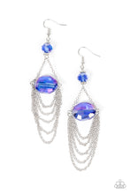 Load image into Gallery viewer, paparazzi-accessories-ethereally-extravagant-blue-earrings
