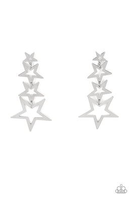 paparazzi-accessories-superstar-crescendo-silver-post earrings