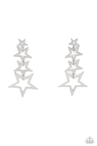 paparazzi-accessories-superstar-crescendo-silver-post earrings