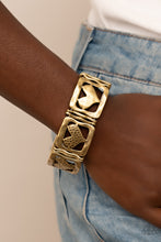 Load image into Gallery viewer, Legendary Lovers - Brass Bracelet - Paparazzi Jewelry
