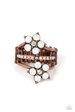 Load image into Gallery viewer, paparazzi-accessories-precious-petals-copper-ring
