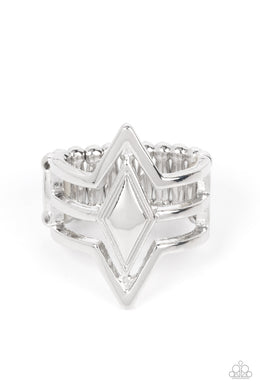 paparazzi-accessories-deceivingly-diamond-silver-ring