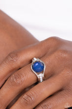Load image into Gallery viewer, Meadow Mist - Blue Ring - Paparazzi Jewelry
