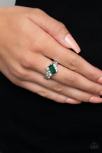 Load image into Gallery viewer, Tip the Balance - Green Ring - Paparazzi Jewelry

