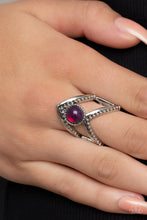 Load image into Gallery viewer, Axial Angle - Purple Ring - Paparazzi Jewelry
