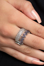 Load image into Gallery viewer, Hold Your CROWN High - Purple Ring - Paparazzi Jewelry
