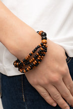 Load image into Gallery viewer, Oceania Oasis - Black Bracelet - Paparazzi Jewelry
