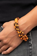 Load image into Gallery viewer, Oceania Oasis - Orange Bracelet - Paparazzi Jewelry
