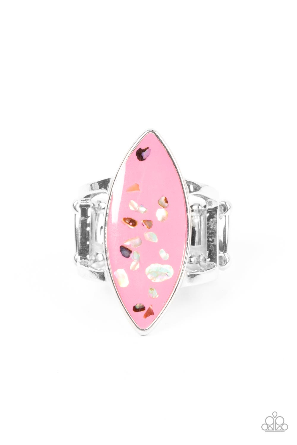 paparazzi-accessories-oceanic-odyssey-pink-ring