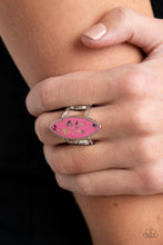 Load image into Gallery viewer, Oceanic Odyssey - Pink Ring - Paparazzi Jewelry
