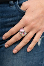 Load image into Gallery viewer, SELFIE-Indulgence - Pink Ring - Paparazzi Jewelry
