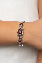 Load image into Gallery viewer, Expert Elegance - Red Bracelet - Paparazzi Jewelry
