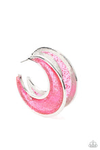 Load image into Gallery viewer, paparazzi-accessories-charismatically-curvy-pink-earrings
