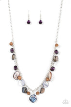 Load image into Gallery viewer, paparazzi-accessories-caribbean-charisma-purple-necklace
