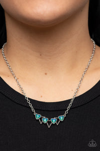 Pyramid Prowl - Multi Necklace - Paparazzi Jewelry