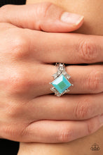 Load image into Gallery viewer, Mind-Blowing Brilliance - Blue Ring - Paparazzi Jewelry
