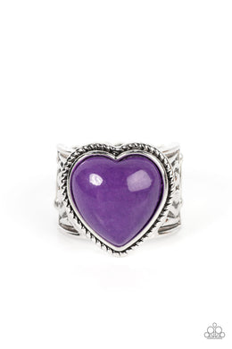 paparazzi-accessories-stone-age-admirer-purple-ring