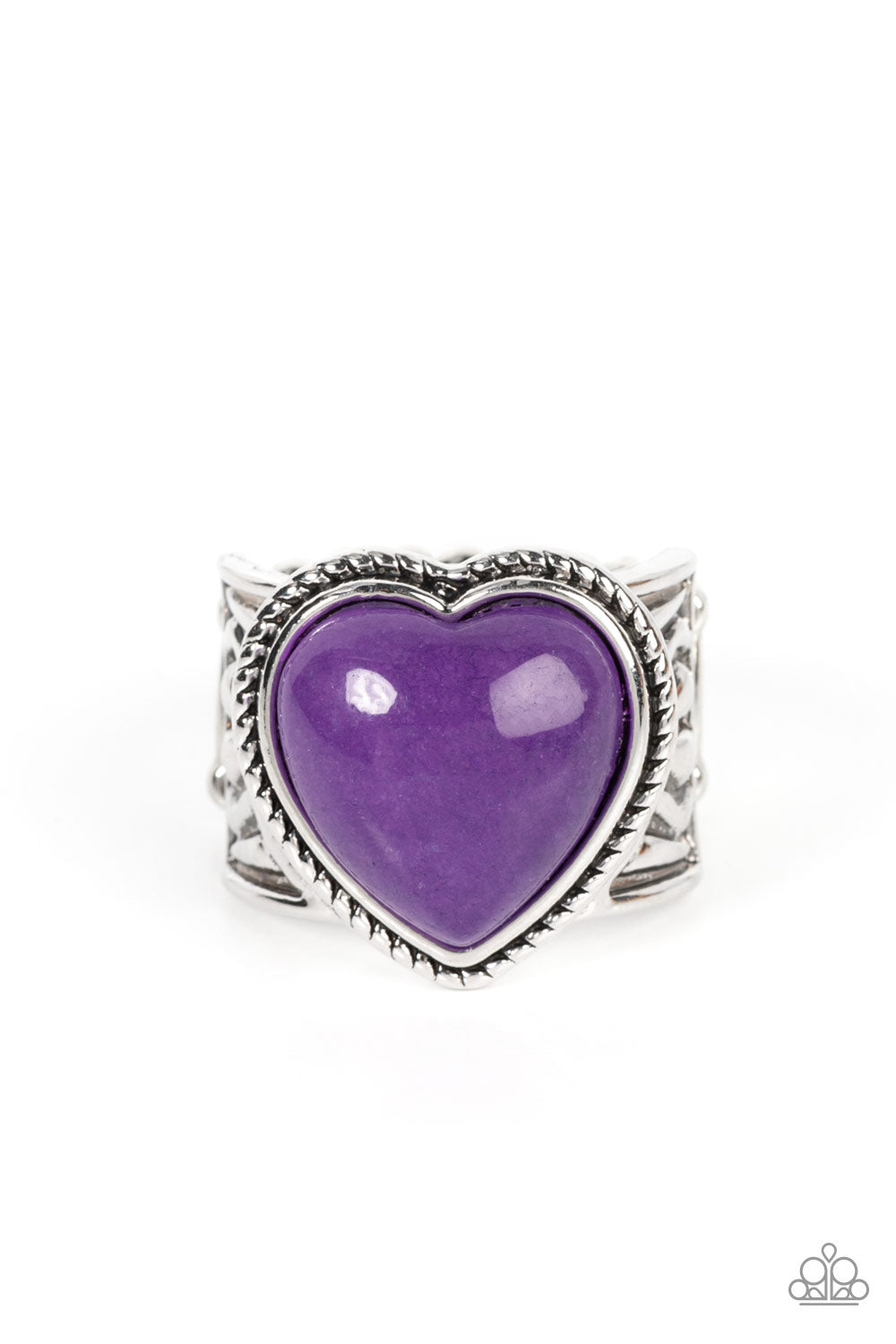 paparazzi-accessories-stone-age-admirer-purple-ring